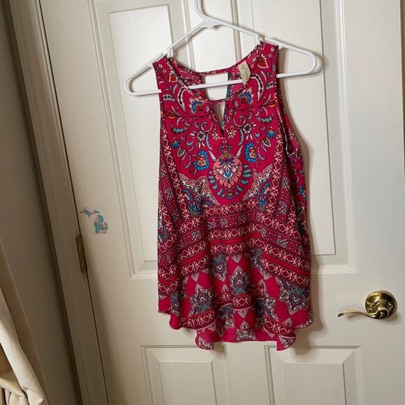 Evereve Allison Joy pink blouse XS - Picture 2 of 8